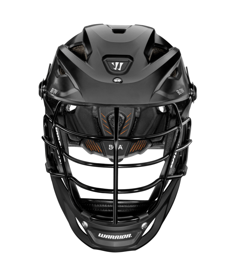 BURN HELMET MASK (BLACK)