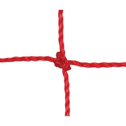 TWISTED SOCCER GOAL NET 3.0MM - NS3T-RED