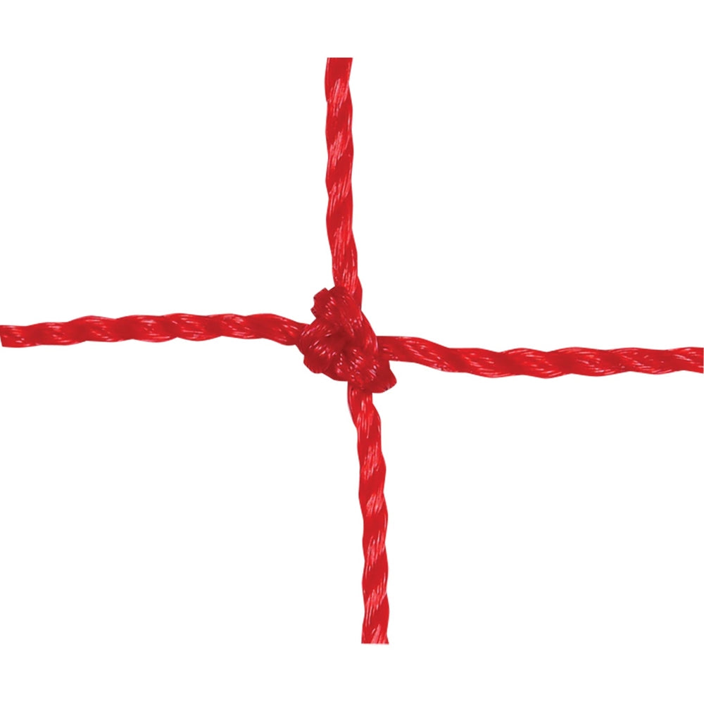 TWISTED SOCCER GOAL NET 3.0MM - NS3T-RED