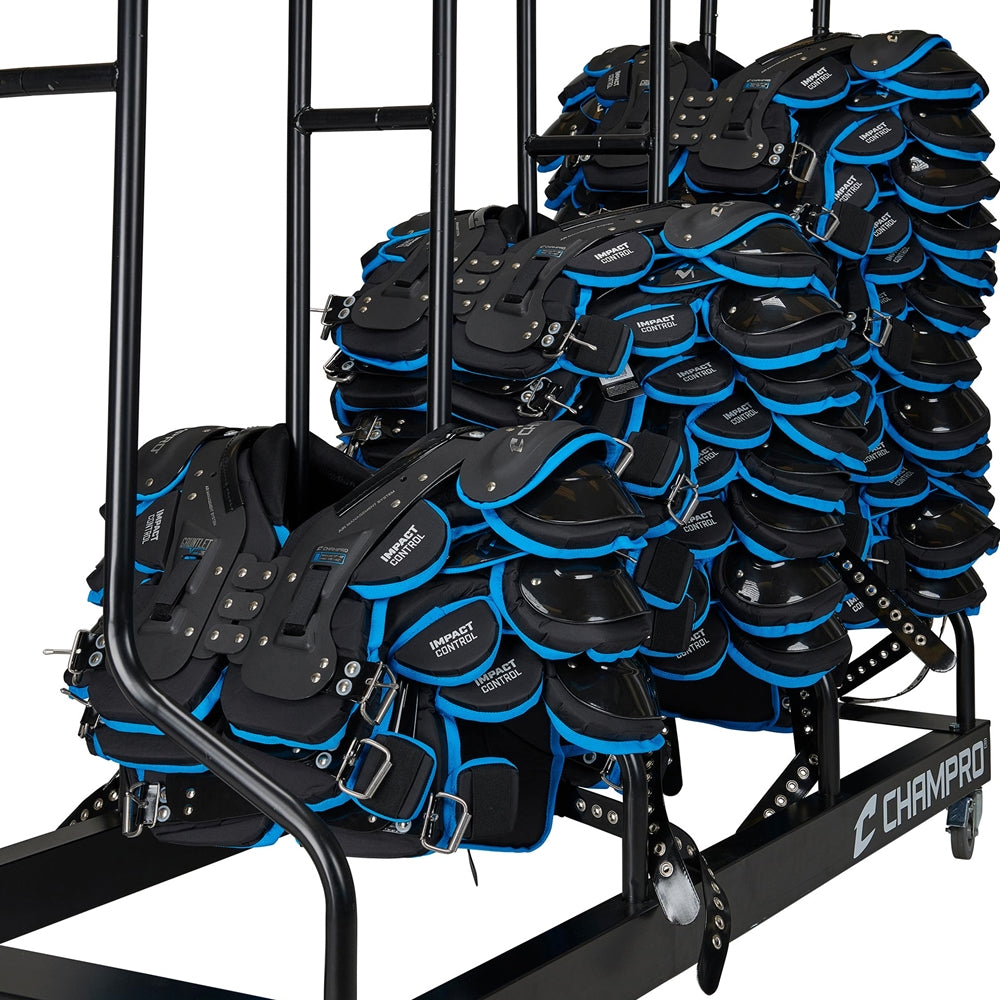 FOOTBALL SHOULDER PAD RACK