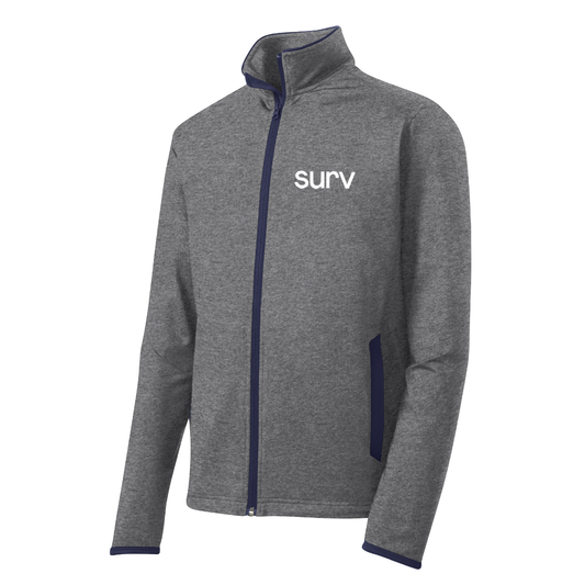 Adult SURV Sport-Tek Sport-Wick Stretch Full-Zip Jacket