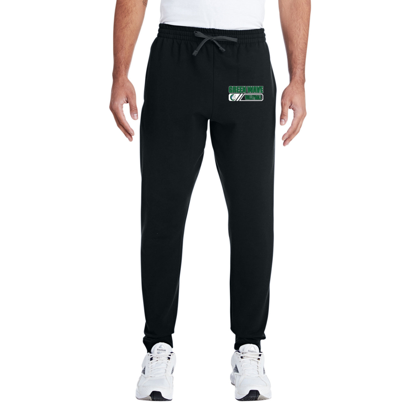 Adult Green Wave Jerzees Nublend Joggers
