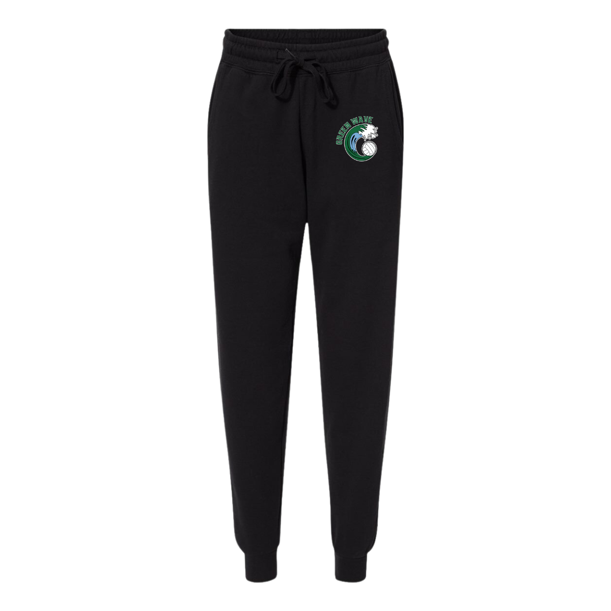 Women's Green Wave Wash Sweatpants