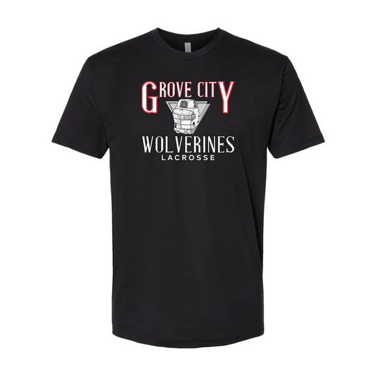 Adult Grove City Lacrosse Next Level Cotton T-Shirt