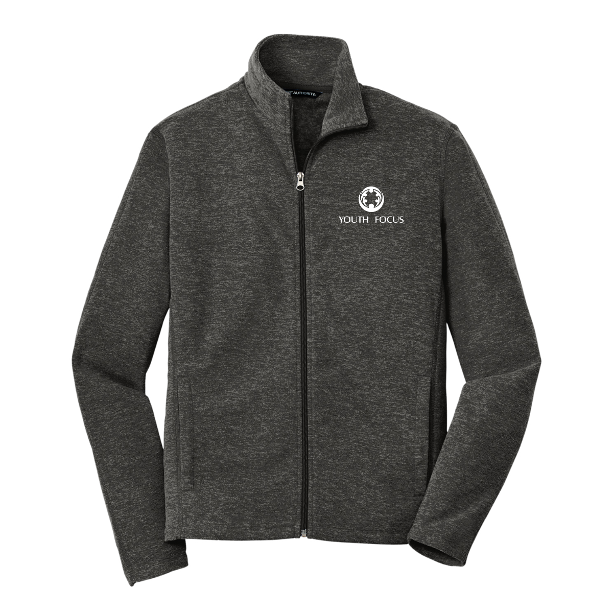 Adult Port Authority Heather Microfleece Jacket