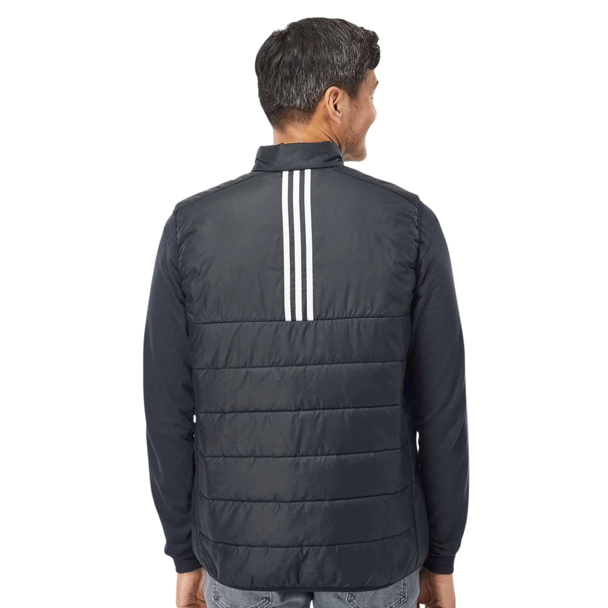 Adult Adidas Puffer Full-Zip Vest - Equestrian