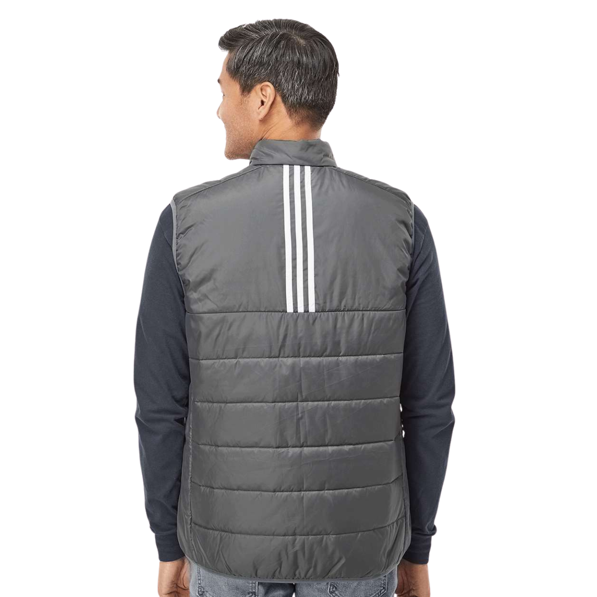 Adult Adidas Puffer Full-Zip Vest - Equestrian