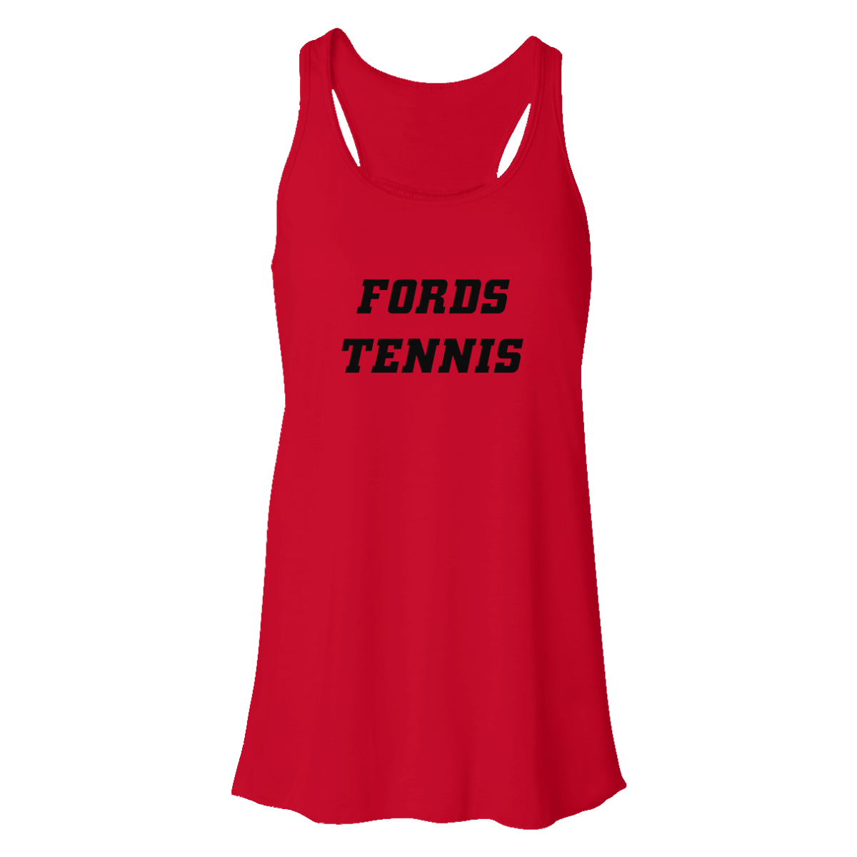 Women's Haverford Tennis Bella + Canvas Flowy Racerback Tank