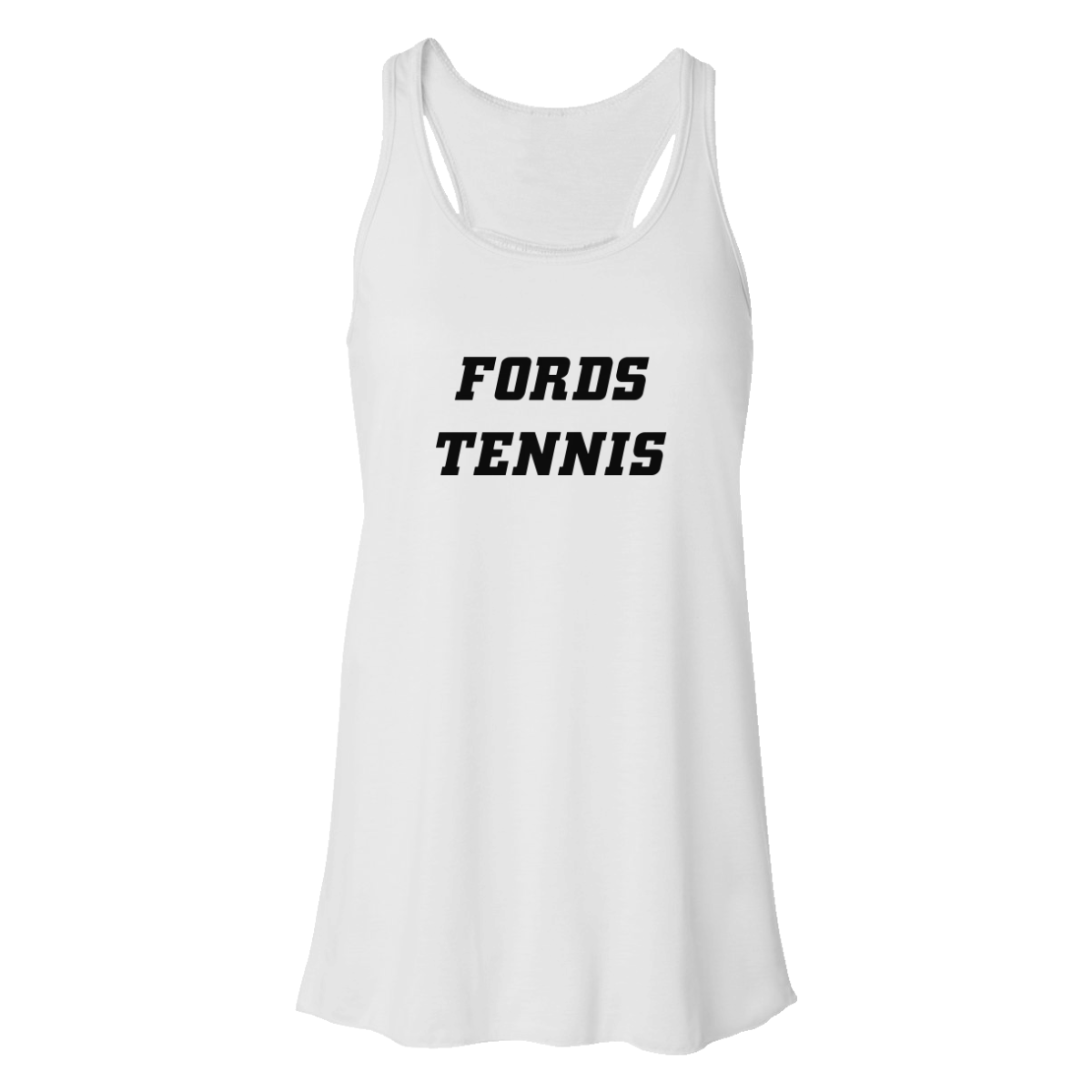 Women's Haverford Tennis Bella + Canvas Flowy Racerback Tank