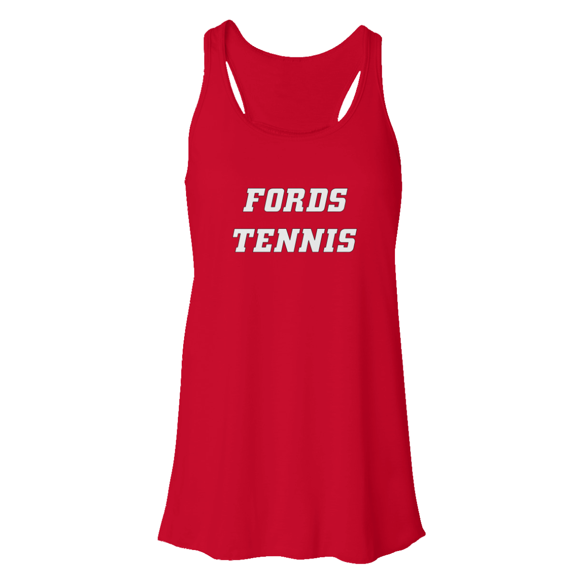 Women's Haverford Tennis Bella + Canvas Flowy Racerback Tank