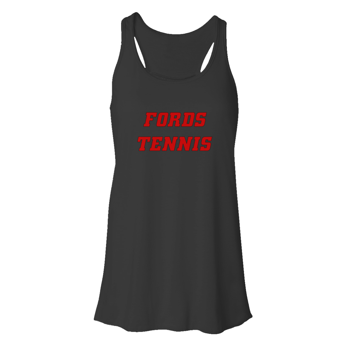 Women's Haverford Tennis Bella + Canvas Flowy Racerback Tank