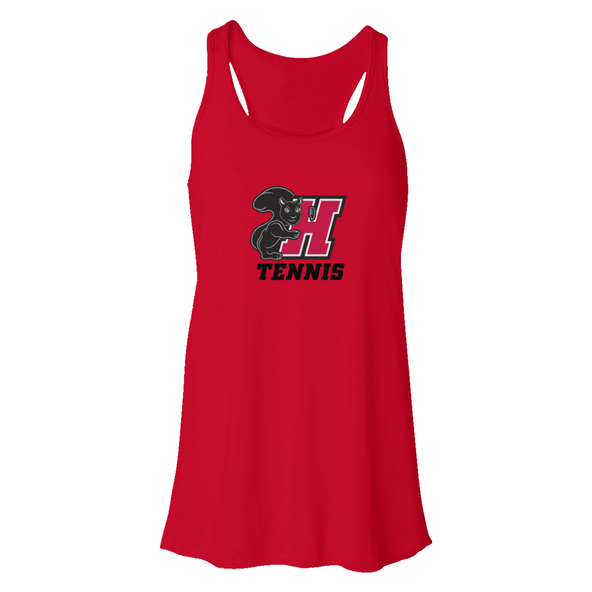 Women's Haverford Tennis Bella + Canvas Flowy Racerback Tank