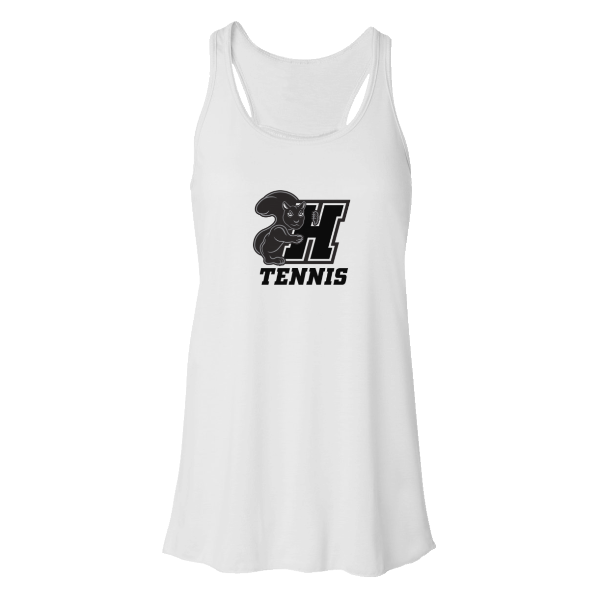 Women's Haverford Tennis Bella + Canvas Flowy Racerback Tank