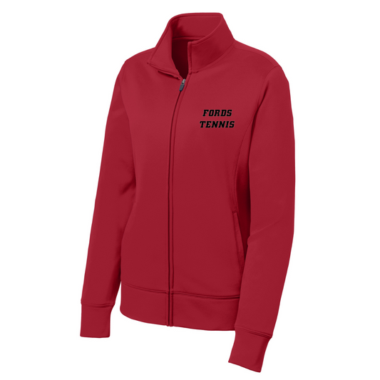 Women's Haverford Tennis Sport-Tek Fleece Full-Zip Jacket