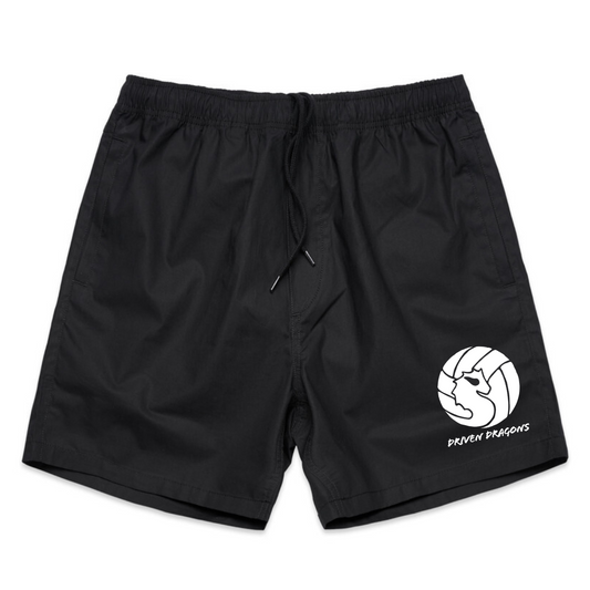 Adult Driven Dragons Beach Shorts
