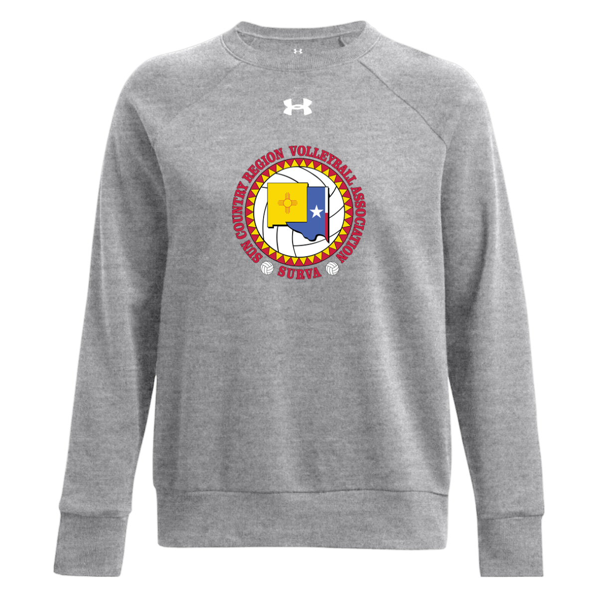 Women's Sun Country Volleyball UA Rival Fleece Crewneck
