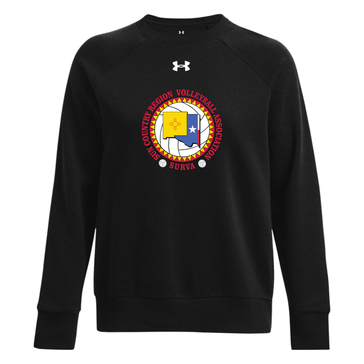 Women's Sun Country Volleyball UA Rival Fleece Crewneck