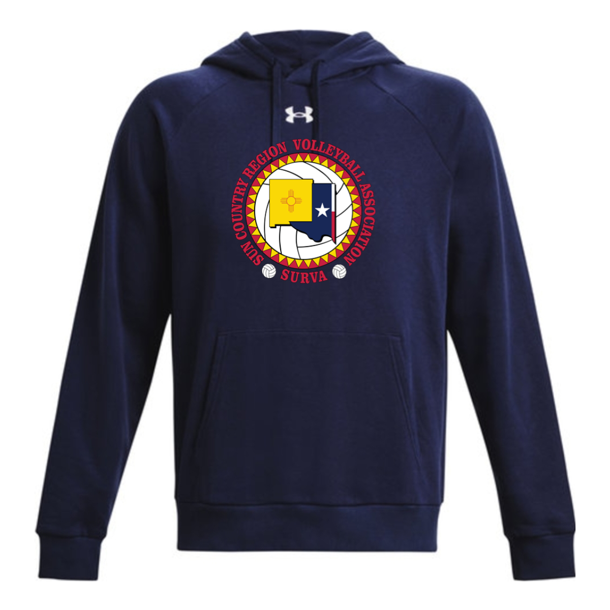 Adult Sun Country Volleyball UA Rival Fleece Hoodie