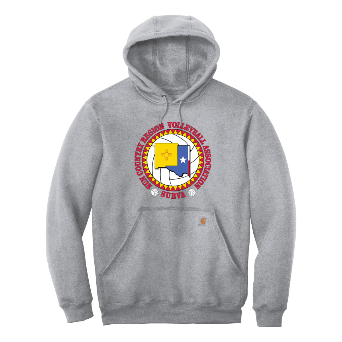 Adult Sun Country Volleyball Carhartt Midweight Hoodie