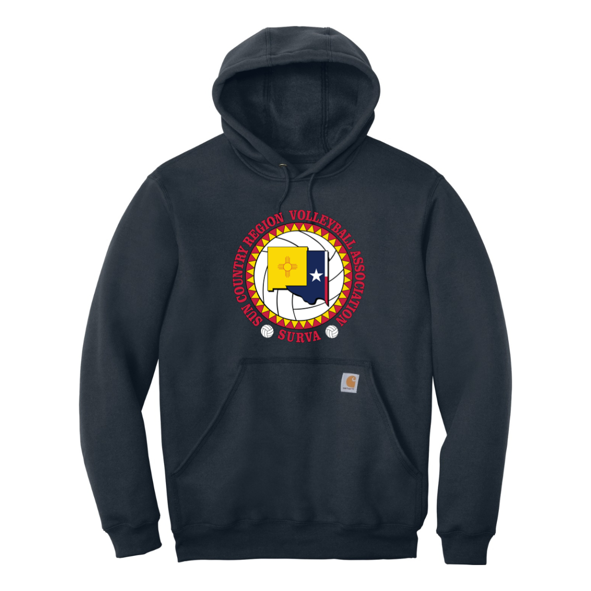 Adult Sun Country Volleyball Carhartt Midweight Hoodie