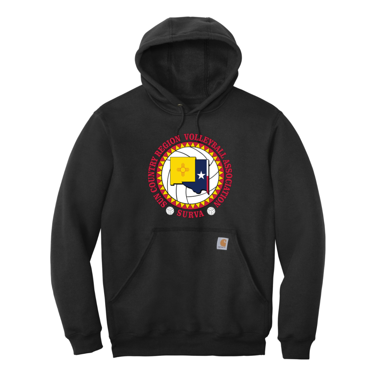 Adult Sun Country Volleyball Carhartt Midweight Hoodie