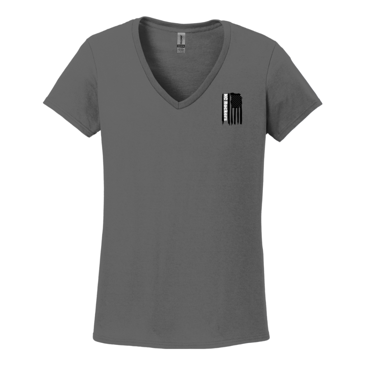 Women's  Gildan Heavy Cotton V-Neck T-Shirt