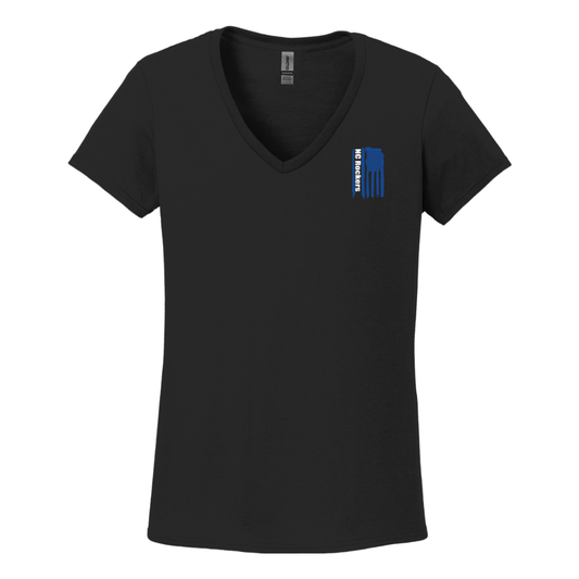 Women's  Gildan Heavy Cotton V-Neck T-Shirt