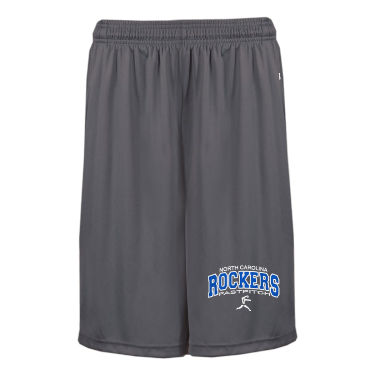 Adult NC Rockers Badger B-Core 7" Pocketed Shorts