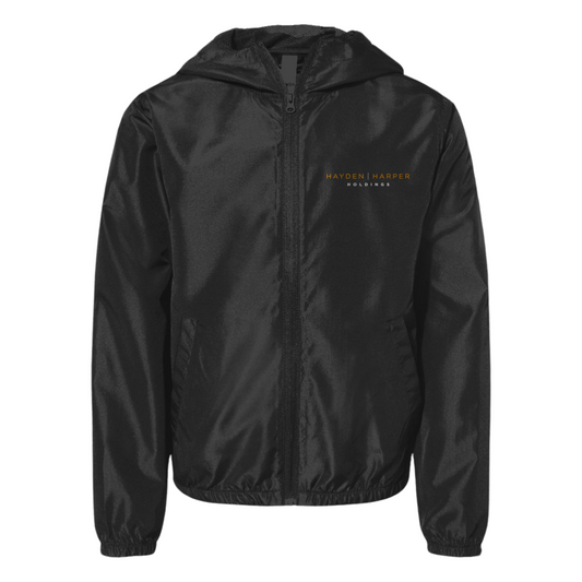 Youth HH Holdings Lightweight Full-Zip Windbreaker