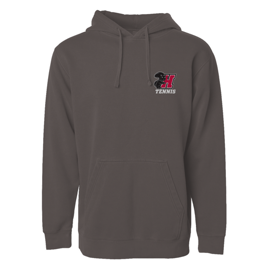 Adult Haverford Tennis Pigment Dyed Hoodie