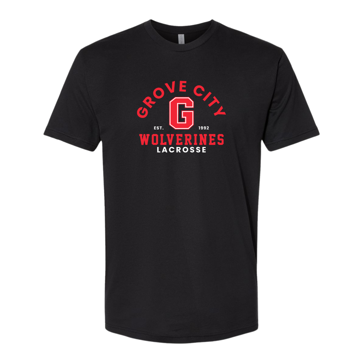 Adult Grove City Lacrosse Next Level Cotton T-Shirt