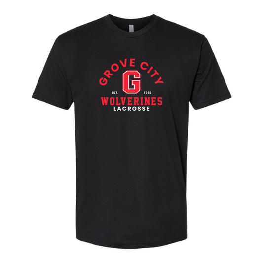 Adult Grove City Lacrosse Next Level Cotton T-Shirt