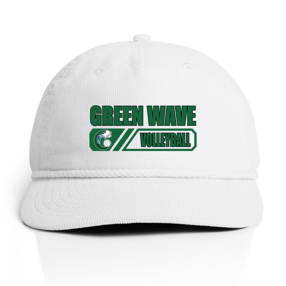 Green Wave Class Cord Rope Hat