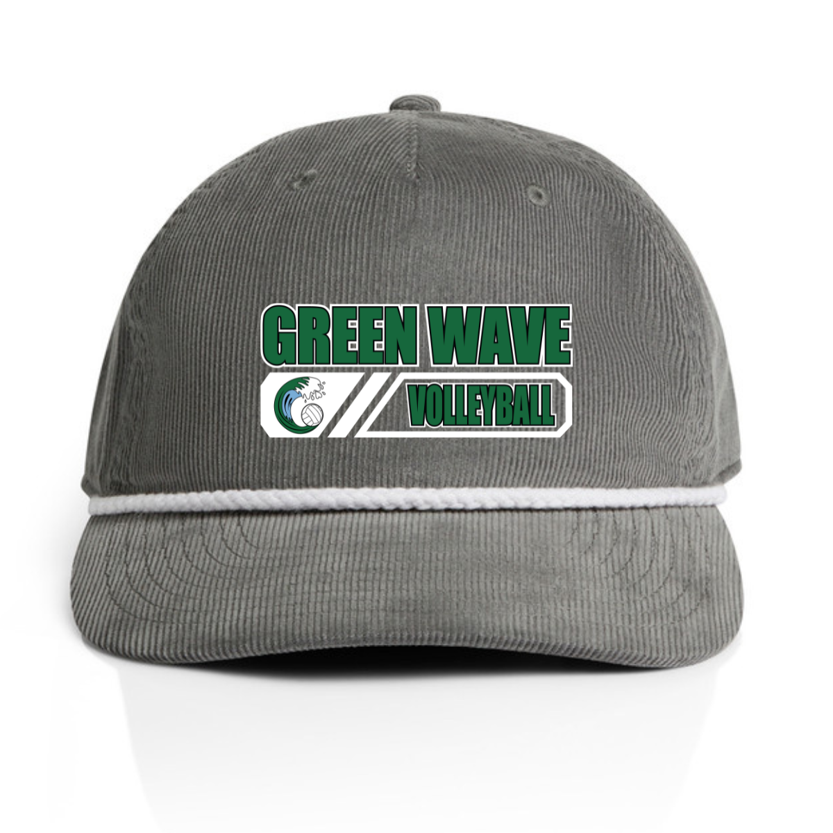 Green Wave Class Cord Rope Hat