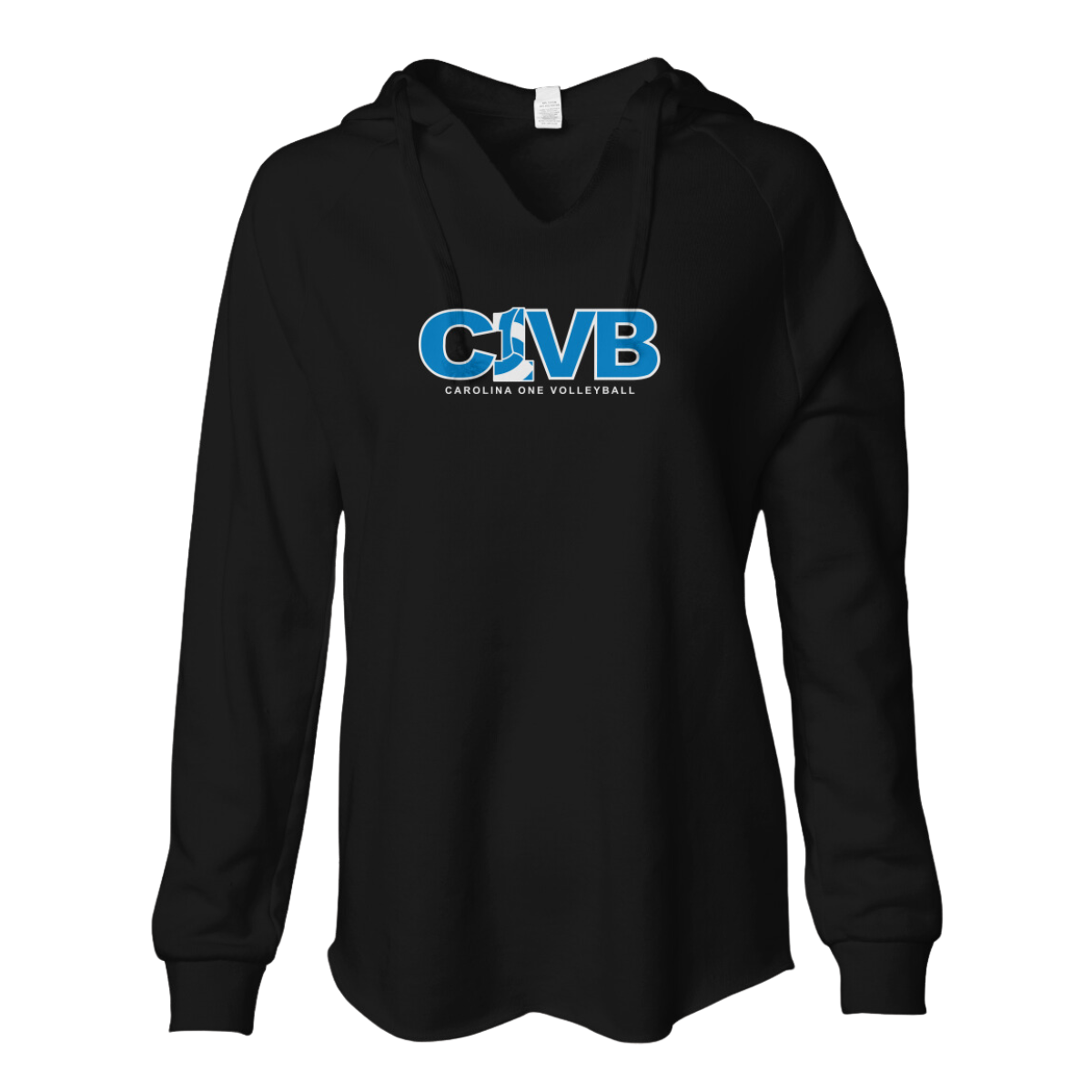 Women's Carolina One Volleyball Lightweight Wash Hoodie