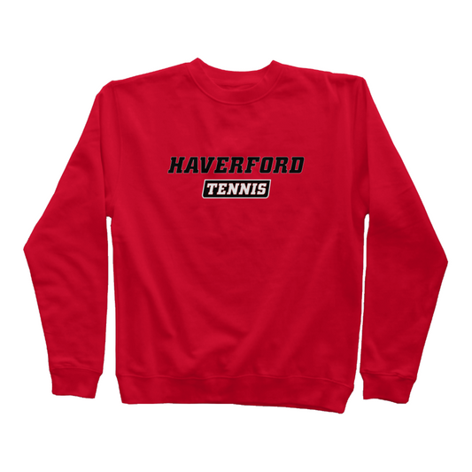 Adult Haverford Tennis Midweight Crewneck Sweatshirt