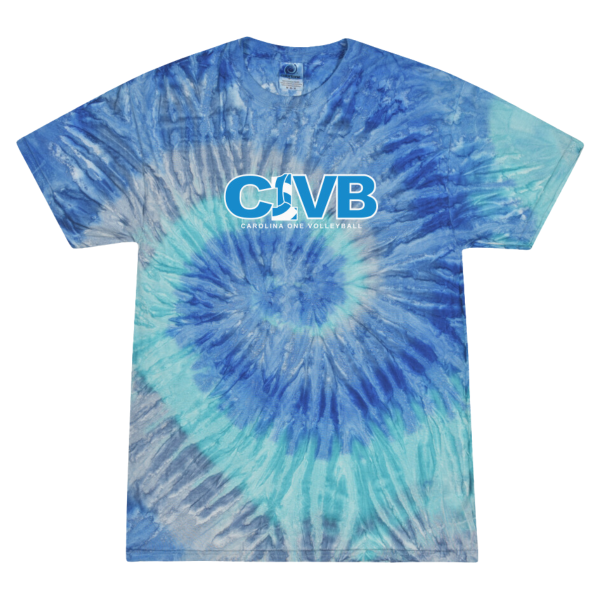 Adult Carolina One Volleyball Tie Dye Shirt