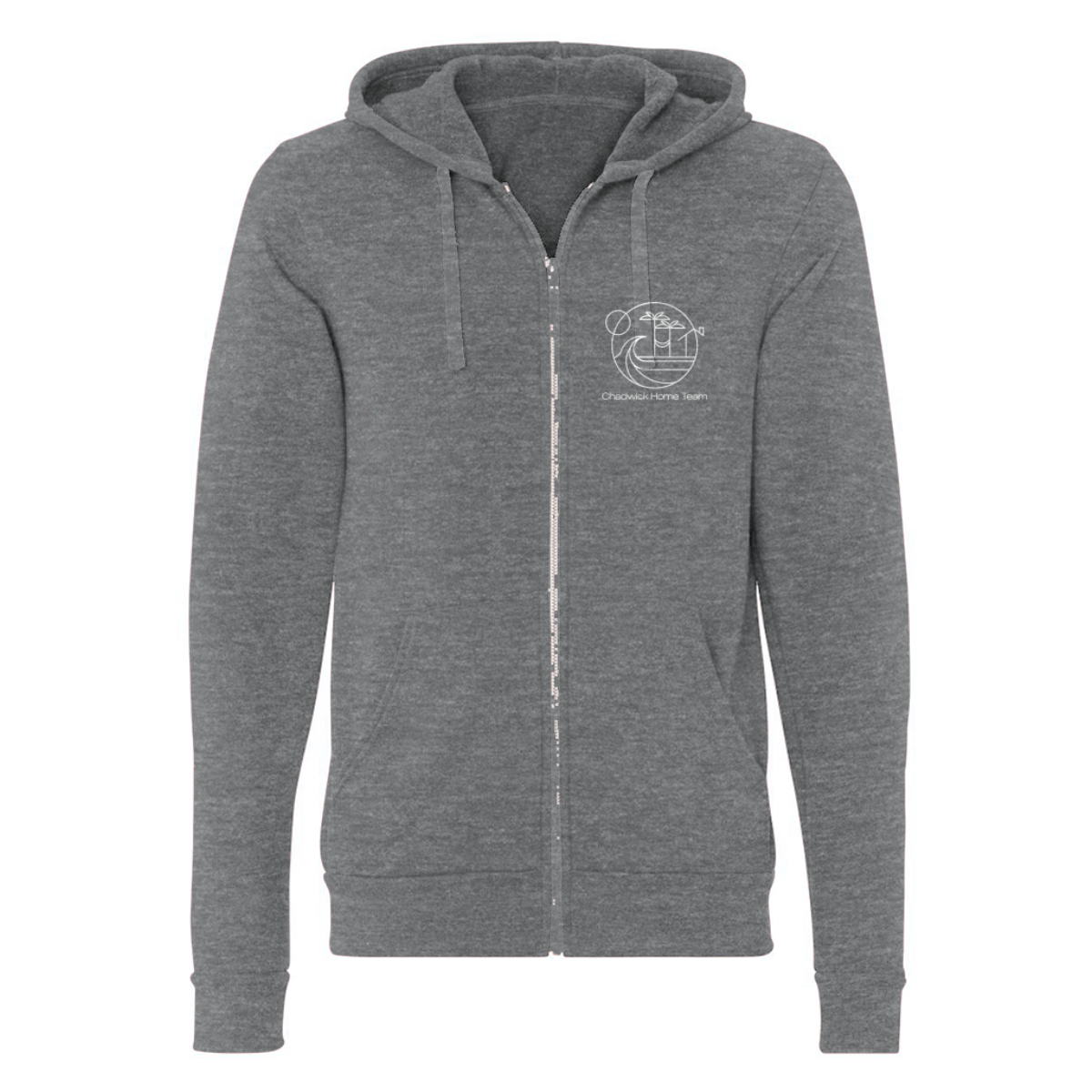 Adult Chadwick Home Triblend Full Zip Hoodie