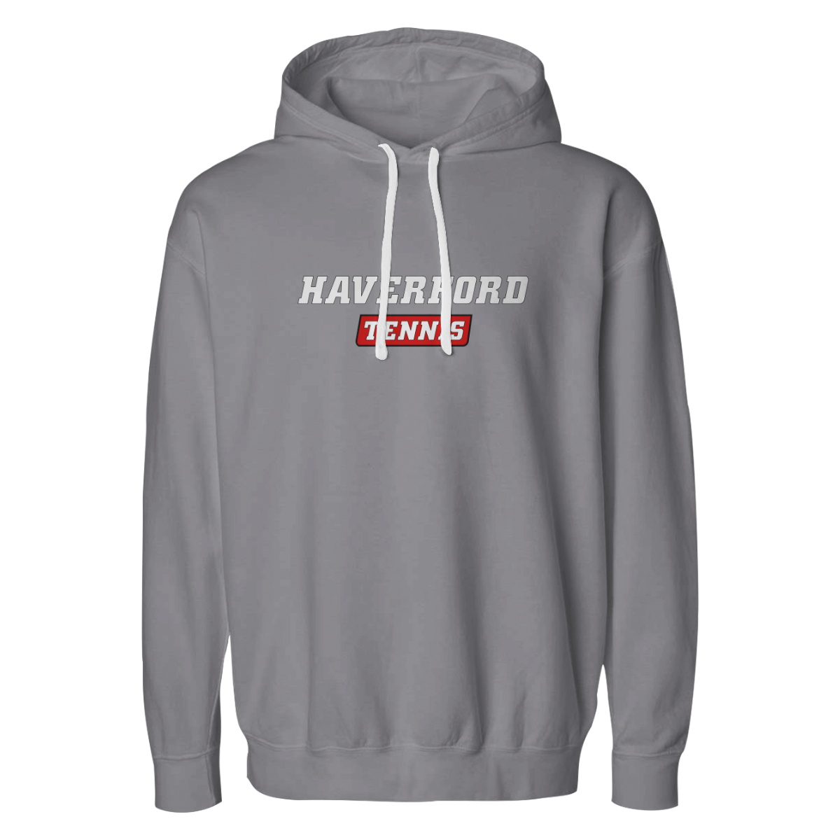 Adult Haverford Tennis Comfort Colors Lightweight Hoodie