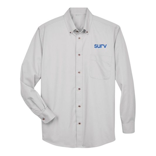 Adult SURV Button Down Shirt