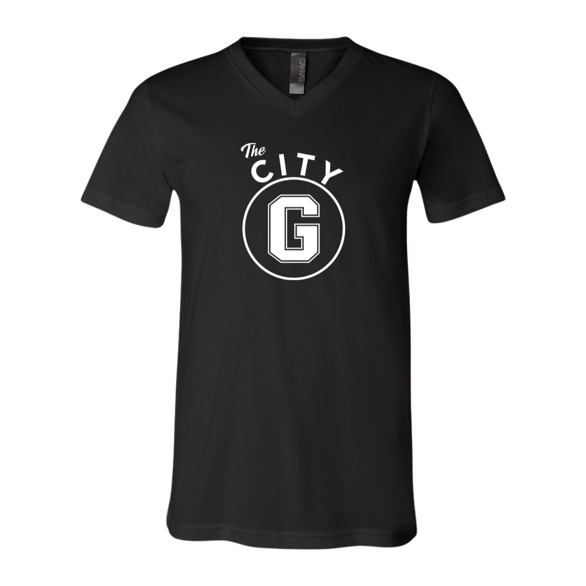 Adult Grove City Lacrosse Bella + Canvas V-Neck T-Shirt