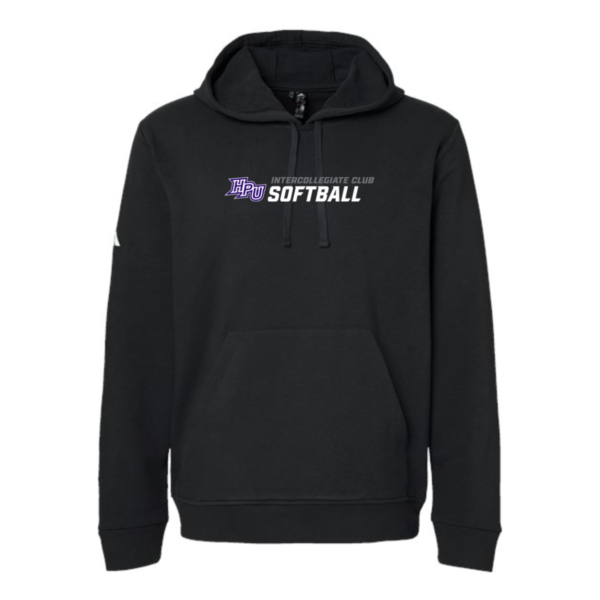 Adult Adidas Fleece Hooded Sweatshirt