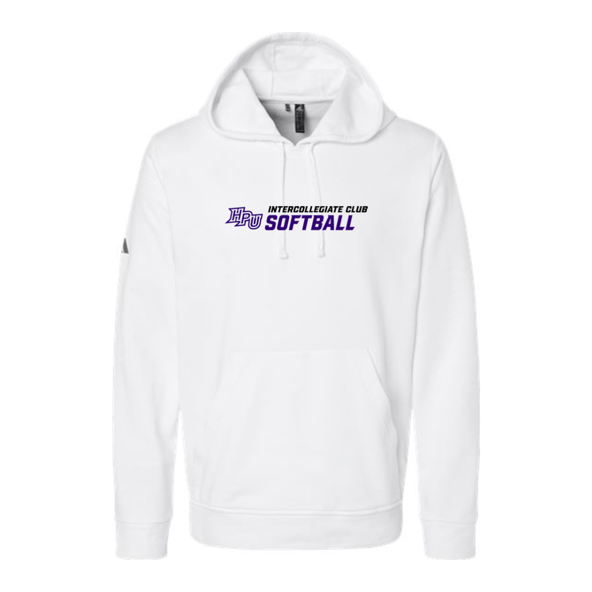 Adult Adidas Fleece Hooded Sweatshirt