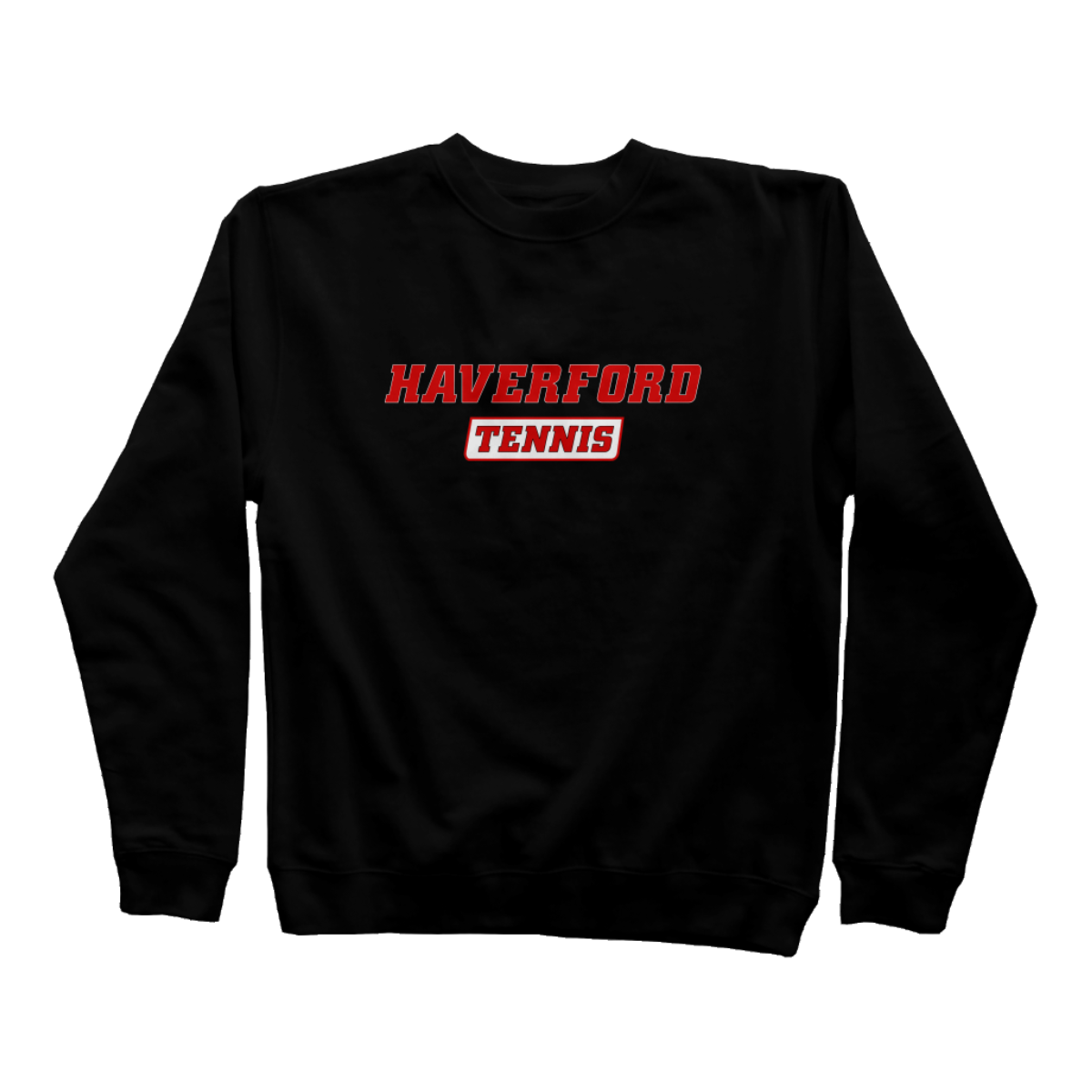 Adult Haverford Tennis Midweight Crewneck Sweatshirt