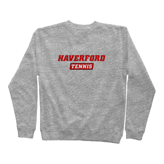 Adult Haverford Tennis Midweight Crewneck Sweatshirt