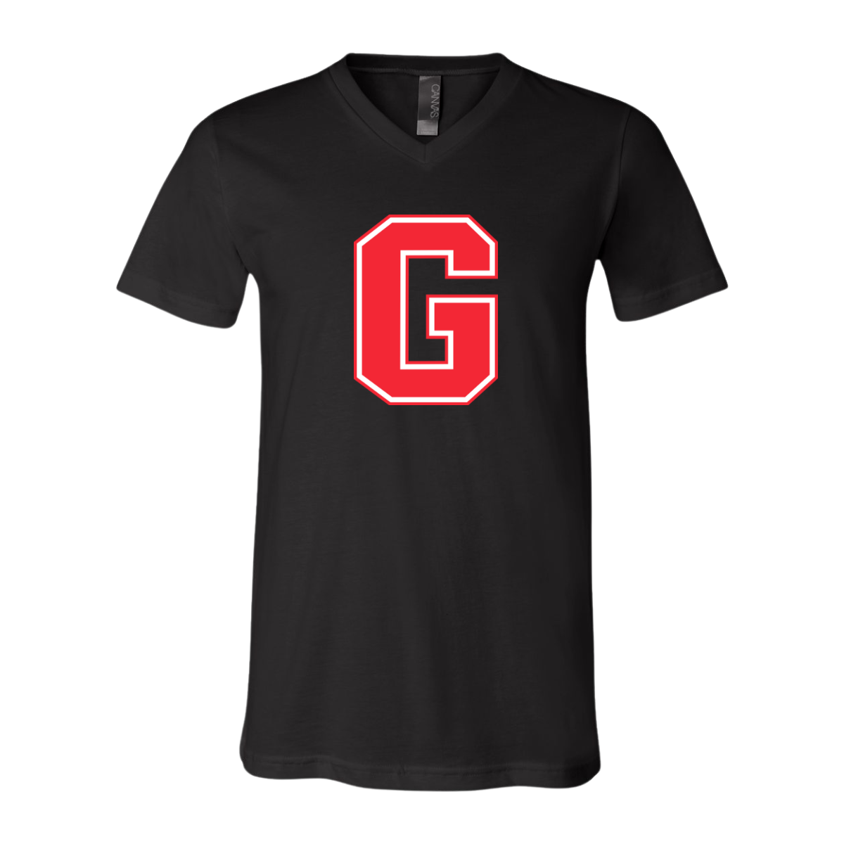 Adult Grove City Lacrosse Bella + Canvas V-Neck T-Shirt