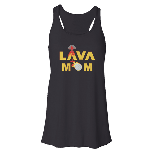 Women's LAVA Bella + Canvas Flowy Racerback Tank - Mom