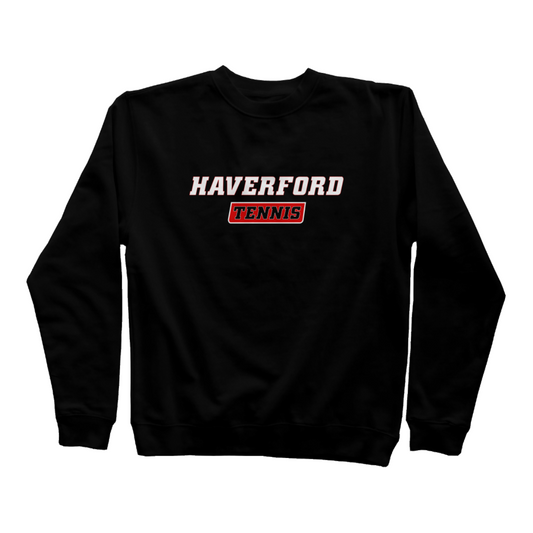Adult Haverford Tennis Midweight Crewneck Sweatshirt