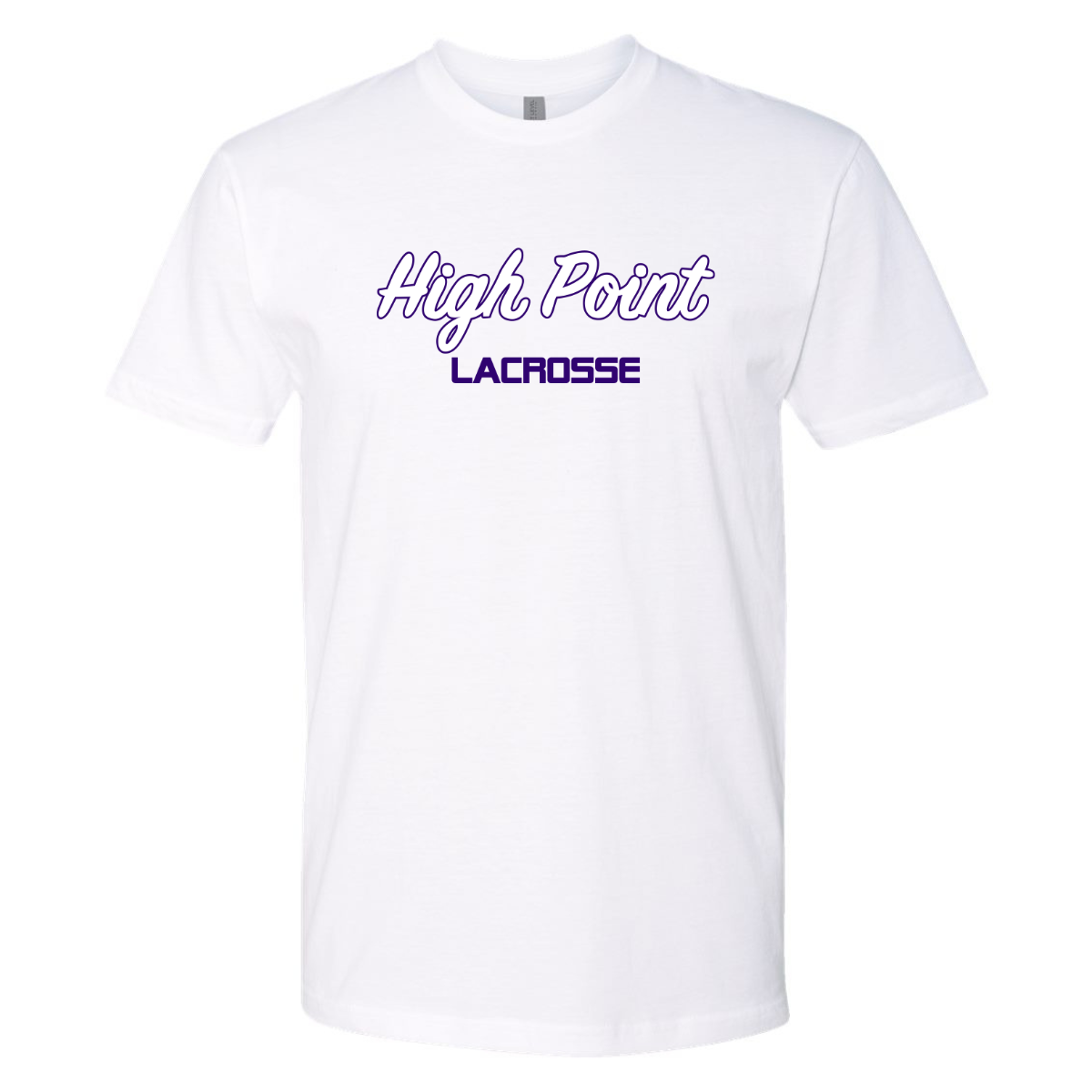 Adult HPU Womens Lacrosse Next Level Cotton T-Shirt