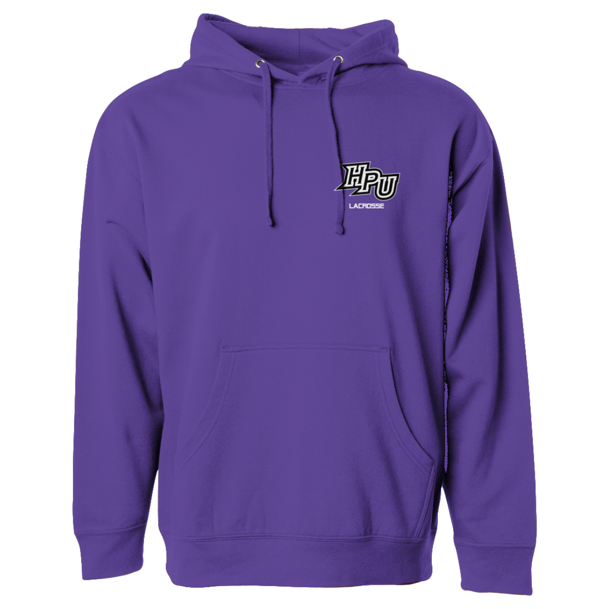 Adult HPU Mens Lacrosse Midweight Hoodie